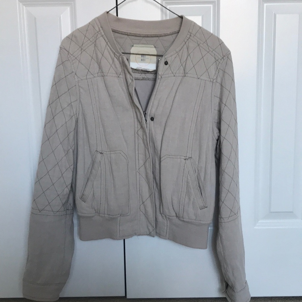 Anthropologie Hei Hei bomber jacket